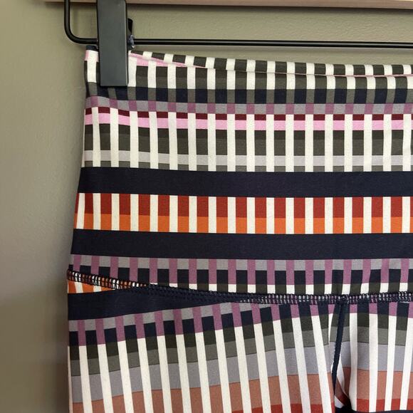 prAna Kimble Printed 7/8 Leggings Tivoli Size XS High Waist Multicolor Outdoor - Picture 7 of 16